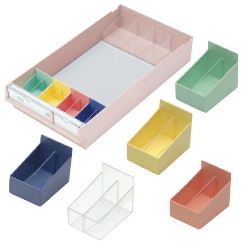 与薬トレー  透明 Ｗ５３（２５）×Ｄ８０×Ｈ３３ｍｍ YT-12