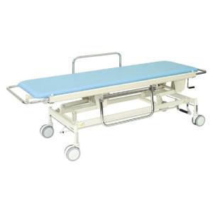 手動昇降式ストレッチャー 白 TB-628の商品画像