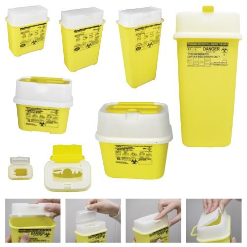 感染性廃棄物安全処理ボックス　シャープスコンテナー   ０．８Ｌ