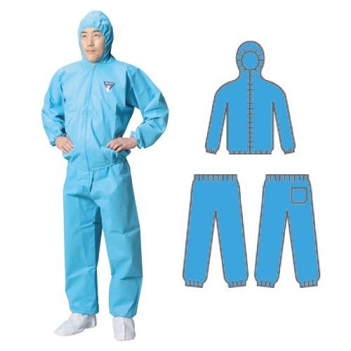 無料健康相談付 クリーンガード　ジャケット   フリー（Ｌ）２４枚 68410