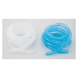 ディスポプラスチック蛇管 ブルーφ２２ｍｍ×１５ｃｍ A07150
