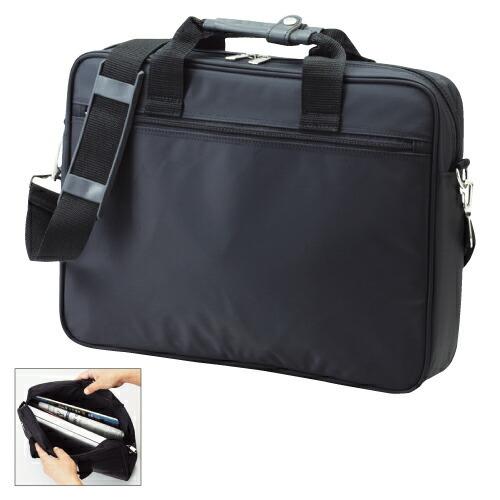 ＰＣバッグ   Ｗ３８０×Ｄ８０×Ｈ２８０ｍｍ CR-BB204-B