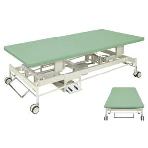 送料無料 電動カイザーホーム 白 Ｗ１２００×Ｌ２０００×Ｈ４５０〜８００ｍｍ TB-1006-02