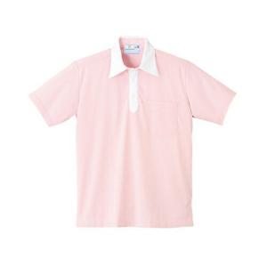 キラク ニットシャツ ３Ｌ CR121-11 (ピンク)の商品画像