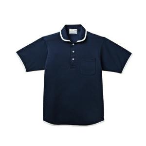 ニットシャツ ネイビー キラク Ｍ CR138-88