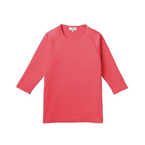 キラク　八分袖シャツ Ｓ CR149-14(ピンク)