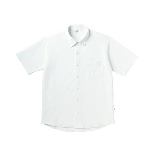 キラク ニットシャツ ３Ｌ CR162-01(ホワイト)