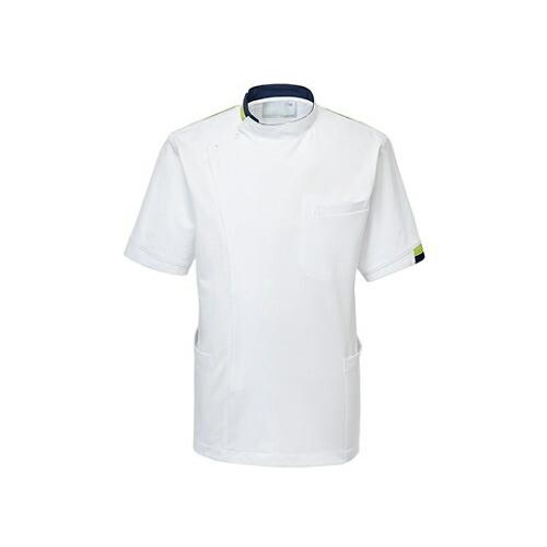 メンズジャケットＳ CM234-37(ホワイトXライム)