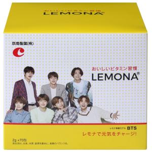 国内正規品 LEMONA X BTS レモナ70包 BTS缶 ハート缶 1日1包 ビタミンチャージ プレミアムBIGフォトカード付