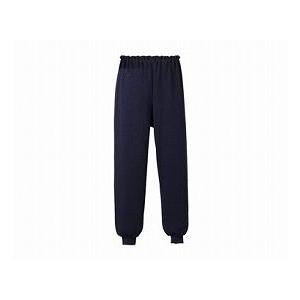 スクエアニット（裾リブ付きズボン ） Ｓ ネイビー