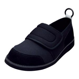 すたこらさんソフト 05 ワイド 右足 ブラック 26.0/26.5cm アスティコ W1440