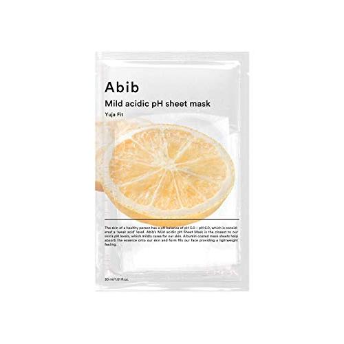 アビブ Abib 弱酸性pHシートマスク 柚子フィット 30mL×10枚 スキンケア 韓国化粧品 韓...