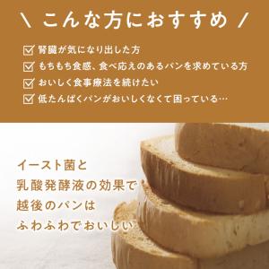 低たんぱく 越後の厚切り食パン(80g×20袋...の詳細画像2