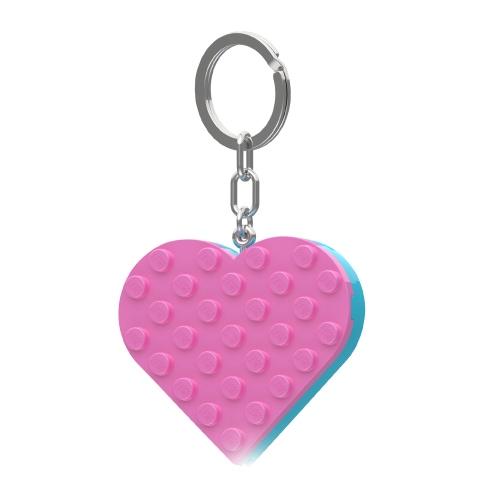 LEGO ハート キーライト　LEDライト キーホルダー
