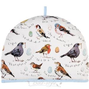 鳥柄　雑貨　グッズ/小鳥のティーコージー　Bird Song