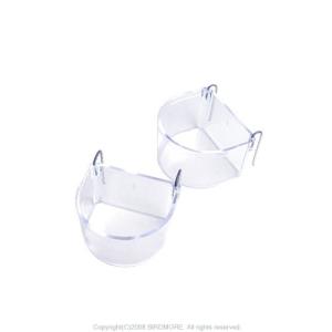☆ コバヤシ 抗菌クリア 半月エサ入れ 大 K-6 455 Amazon | コバヤシ 抗菌クリア 半月エサ入れ （大） K-6 | Vziwry | 餌