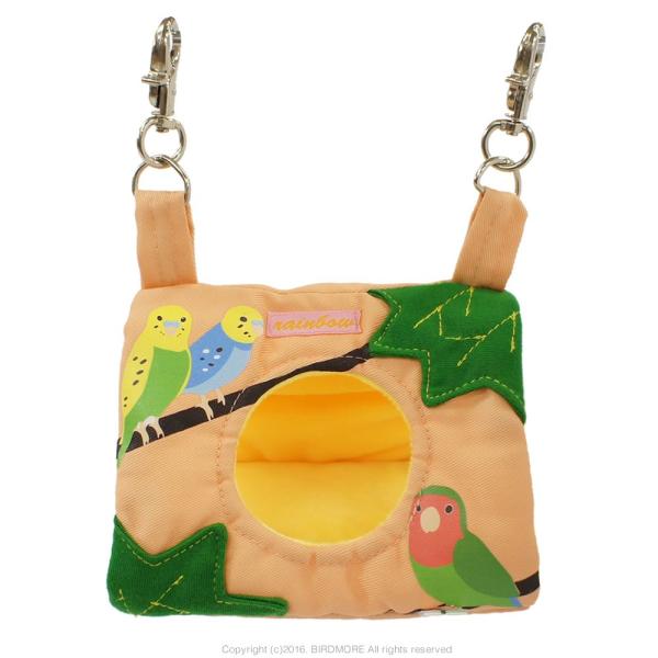 レインボー   なかよし バード さんかく トンネル　S   9996076   バードモア 鳥グッ...