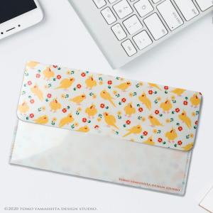 TOMO YAMASHITA DESIGN STUDIO.  花とオカメインコ　抗菌マスクケース