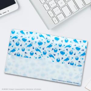 TOMO YAMASHITA DESIGN STUDIO.  花とセキセイインコ　抗菌マスクケース