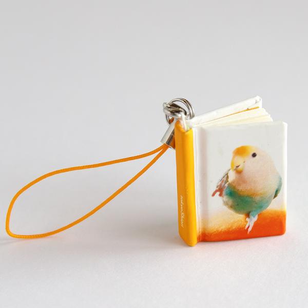 tokyoShiori / 豆本ノートストラップ付/コザクラインコ / 245A0265　ネコポス ...