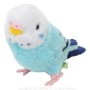 吉徳 ぬいぐるみ  セキセイ ブルー 180090 9998573  BIRDMORE バードモア 鳥用品 鳥グッズ 雑貨 鳥 とり プレゼント｜birdmore