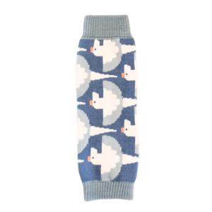 KOTORITACHI レッグウォーマー 飛んでくオカメ ブルー×ホワイト BIRDMORE バードモア 鳥用品 鳥グッズ 鳥 とり トリ インコ 靴下 足の商品画像