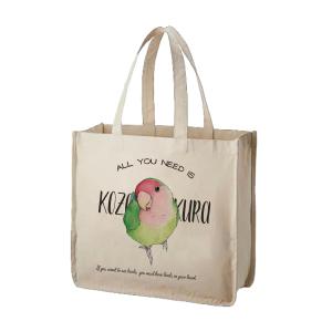 ゆとり屋 ホリデー トート セキセイインコ （ 青 ） BIRDMORE 