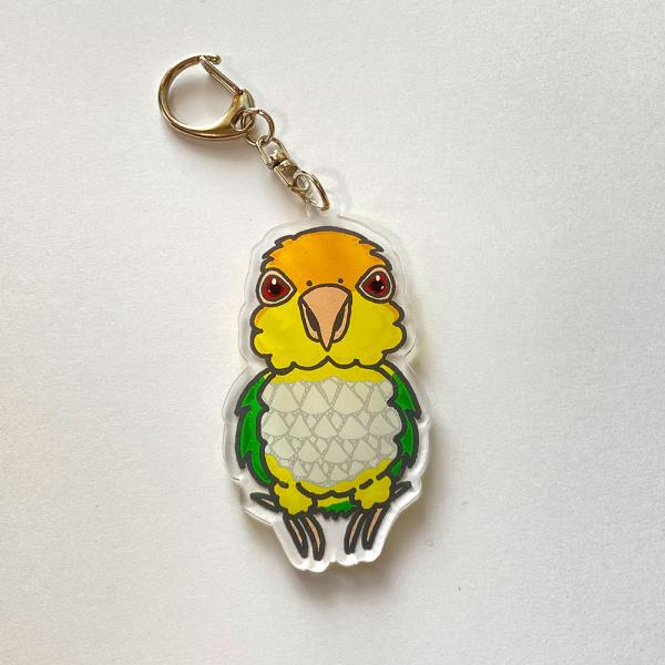 TIPPYSTONE   アクリルキーホルダー シロハラ   253A0303 ネコポス 対応可能 ...