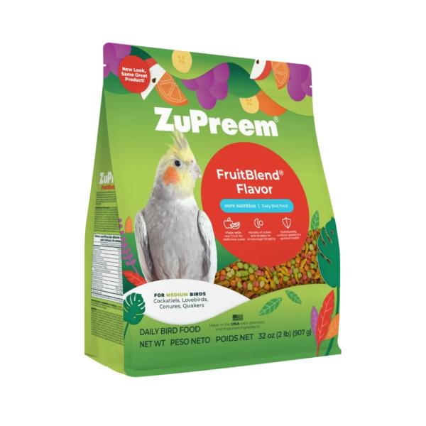 ズプリーム (ZuPreem) フルーツブレンド M オカメインコ 907グラム　フード　ペレット ...