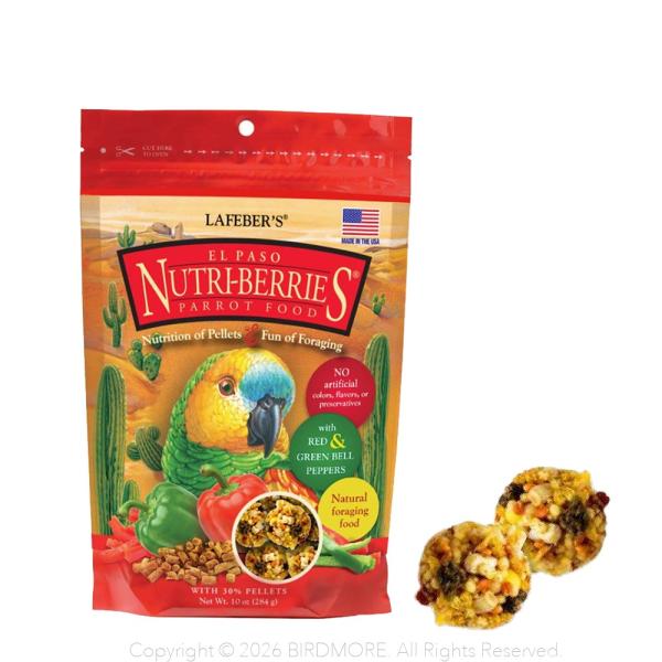 ラフィーバー エルパソ パロット用  (10oz/284g) LAFEBER'S インコ ごはん お...