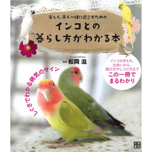 日東書院　インコとの暮らし方がわかる本　9998951　ネコポス対応可能  BIRDMORE バード...