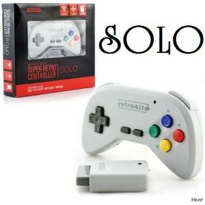 新品 SuperFamicom Solo Retro Controller Wireless SuperFamicom用機器｜birds-eye