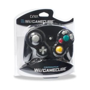 Wii／GC Cirka Controller（Black） 新品 任天堂 パーツ｜birds-eye
