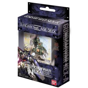 ガンダムウォーネグザ 構築済みデッキ GUNDAM feat. AGE DECK 新品 未開封｜birds-eye