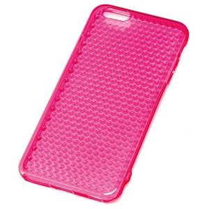 トレードワークス ソフトケース for iPhone6plus ビビットピンク TD-2014-030