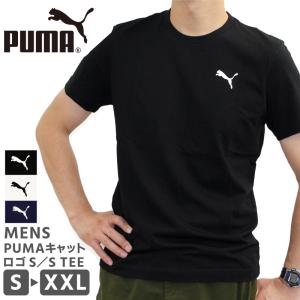 プーマ メンズ トップス PUMA 589843 プーマキャット ロゴ S／S TEE   puma 半袖 春 夏 秋 スポーツ ウェア ウエア ブランド プリント 無地 ワンポイント