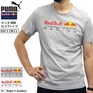 プーマ メンズ トップス PUMA 763130 RBR ロゴ Tシャツ | レッドブル F1 モーター スポーツ 春 夏 秋 半袖 車 男性 ブランド puma redbull おしゃれ