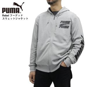 プーマ メンズ トップス PUMA 844102 Rebel フーデッド スウェットジャケット   ジャケット パーカー ジップアップ フルジップ リラックス ゆとり ゆったり