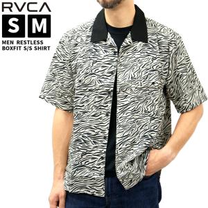 ルーカ メンズ トップス BA041136 RVCA RESTLESS BOXFIT S/S SHIRT | サーフィン サーファー ブランド 海 ビーチ プール シャツ 半袖 春 夏 秋 涼しい 男性　｜birigo