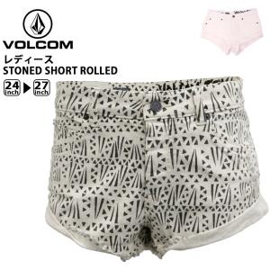 ボルコム レディース パンツ VOLCOM volcom B1941400 STONED SHORT ROLLED |  ダメージ 加工  ショーツ 海 短パン パンツ ホットパンツ アメカジ デニム｜birigo