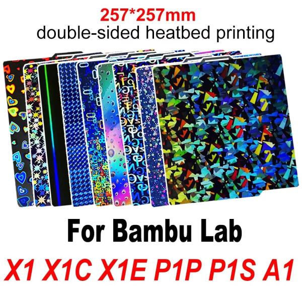 Bambu Lab X1C・P1P・P1S・A1・X1用 3Dプリンターヒートベッド ビルドプレート...