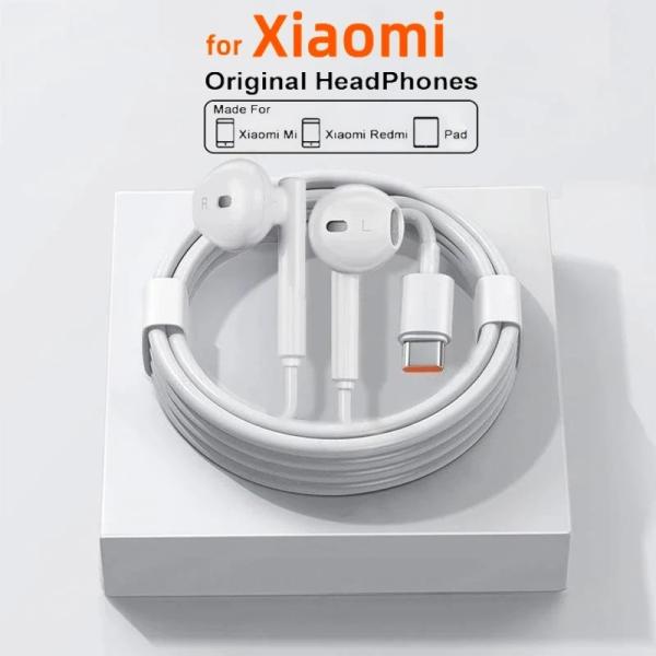 Xiaomiイヤホン Type-C/3.5mm 有線 イヤフォン (Xiaomi mi 14/13/...