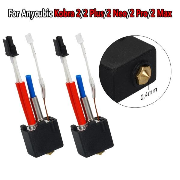 Anycubic Kobra 2 用 ホットエンド 真鍮ノズル 0.2/0.4/0.6/0.8/1....