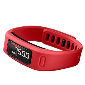 Garmin Vivofit Wireless Fitness Wrist Band and Activity Tracker Without Heart Rate Monitor, Red, One Size 並行輸入品