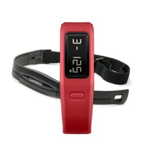 Garmin Vivofit Wireless Fitness Wrist Band and Activity Tracker With Heart Rate Monitor, Red, One Size 並行輸入品