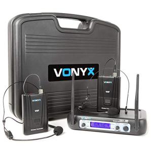 VONYX 179.220 WM512H VHF MICROFONO INALAMBRICO 並行輸入品