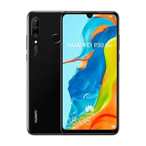 HUAWEI P30 Lite (128GB, 4GB RAM) 6.15" Display, AI Triple Camera, 32MP Selfie, Dual SIM Global 4G LTE GSM Factory Unlocked MAR-LX3A (Midnight Black)