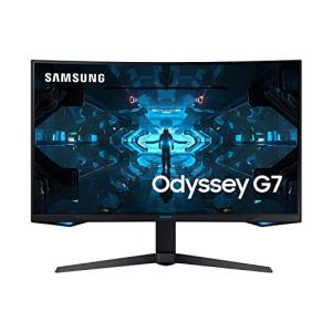 Samsung Odyssey LC27G75TQSUXEN 27" G75 1000R Curved Gaming Monitor - 240Hz, 1ms, 1440p QHD, Gsync, QLED, HDR600, HDMI, 2 x Displayport, 2 x USB 並行