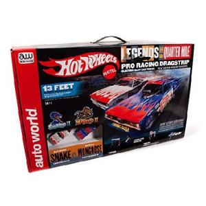 AW Auto World 13フィート ホットウィールスロットドラッグレースセット 並行輸入品