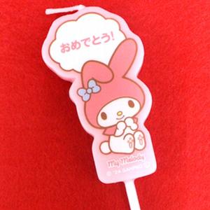 マイメロディキャンドル　サンリオ　キャラクターズ　キャンドル　マイメロディ1個｜手作り菓子店バースデーケーキ